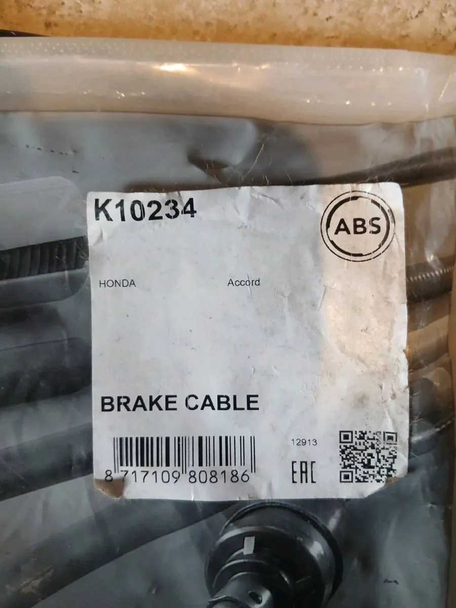 Honda Accord Hand Brake Cables - Image 2