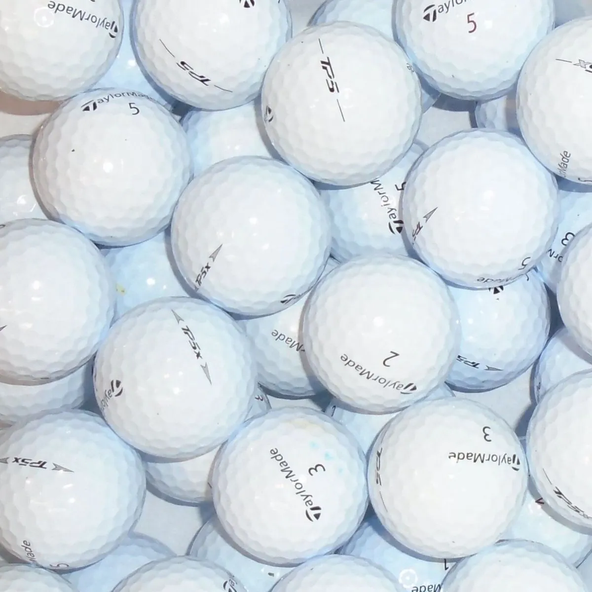 Taylormade TP5 Pearl/A Grade Lake Golf Balls - 21