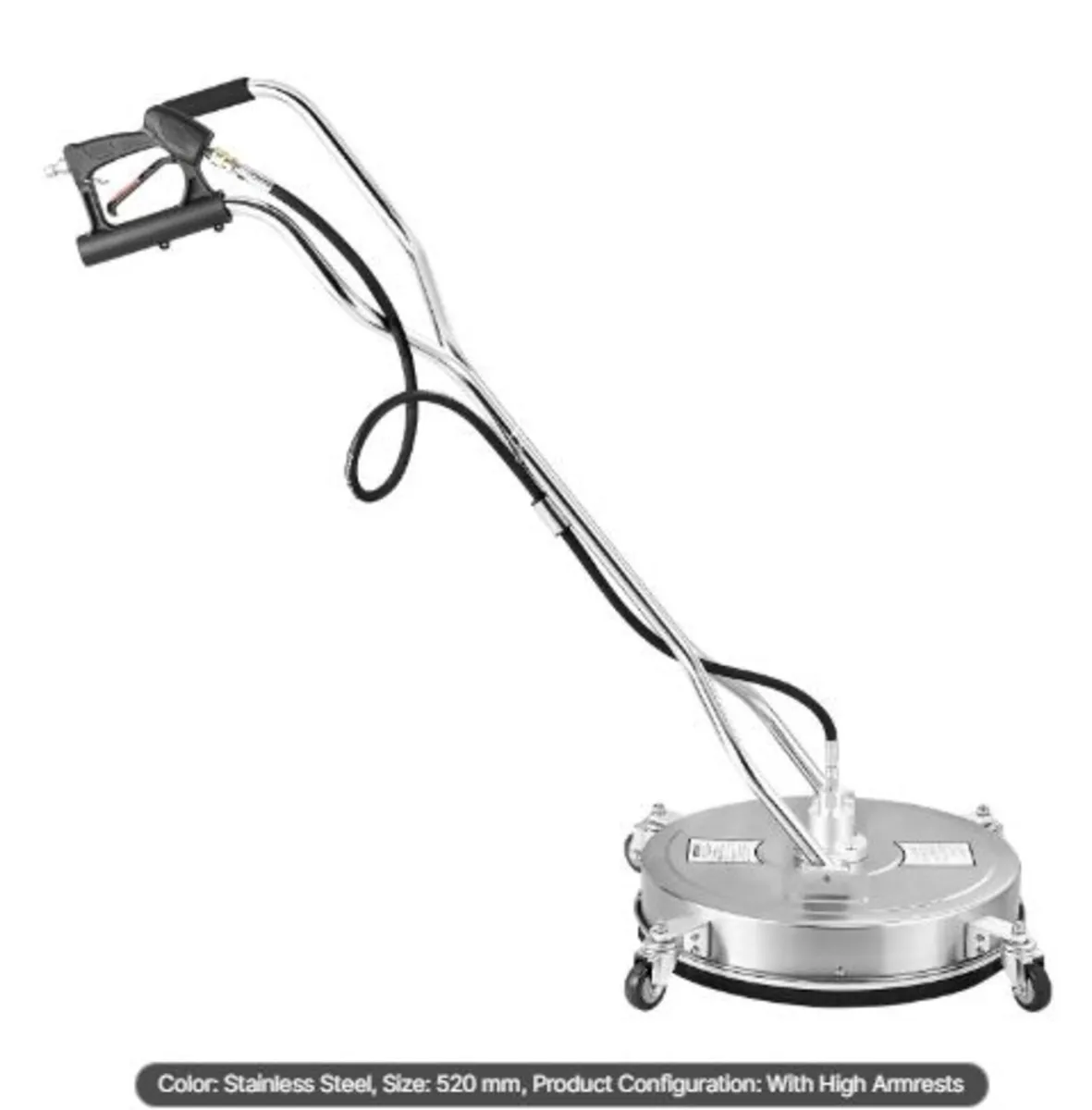 20" Pressure Washer Surface Cleaner, Stainless - Image 4