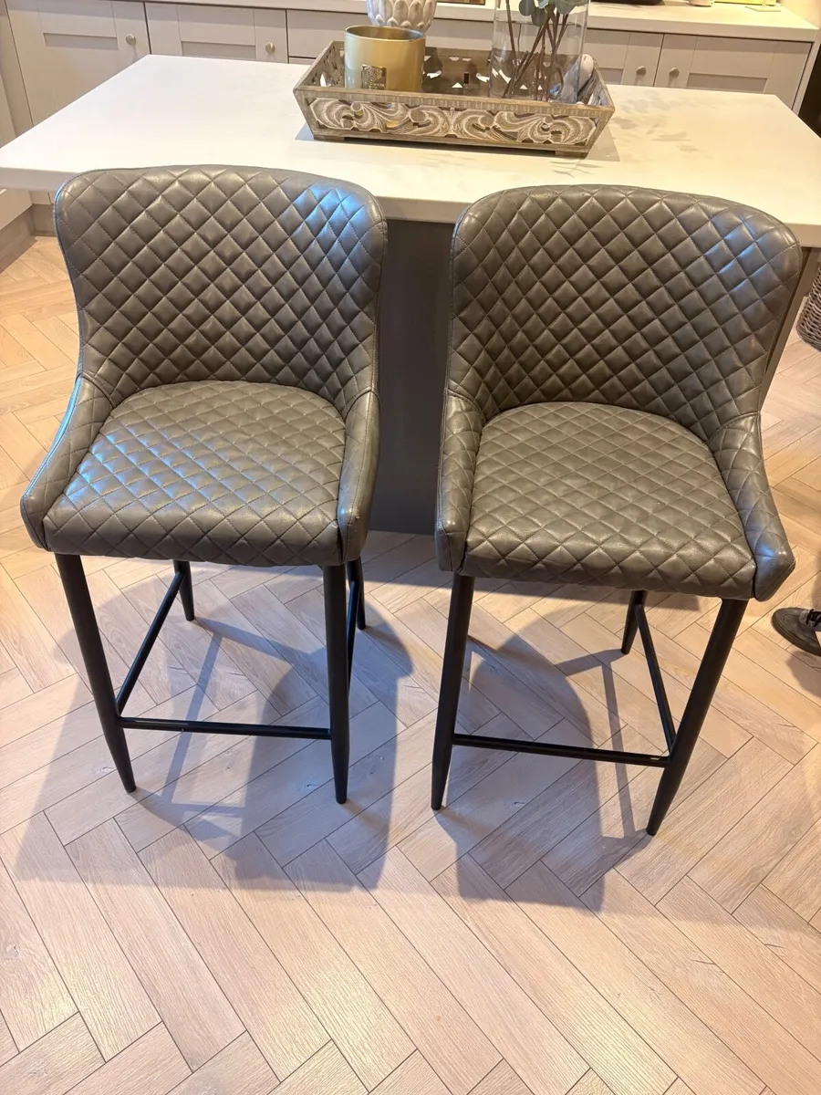 X2 Kitchen Bar Stools - Image 1