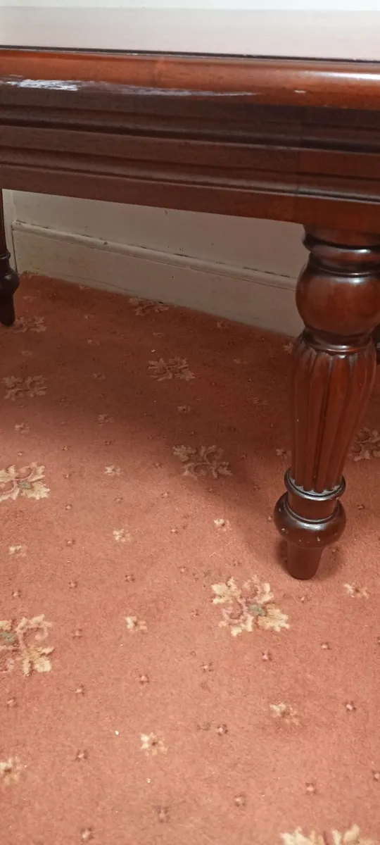 Solid Mahogany Coffee Table - Image 3