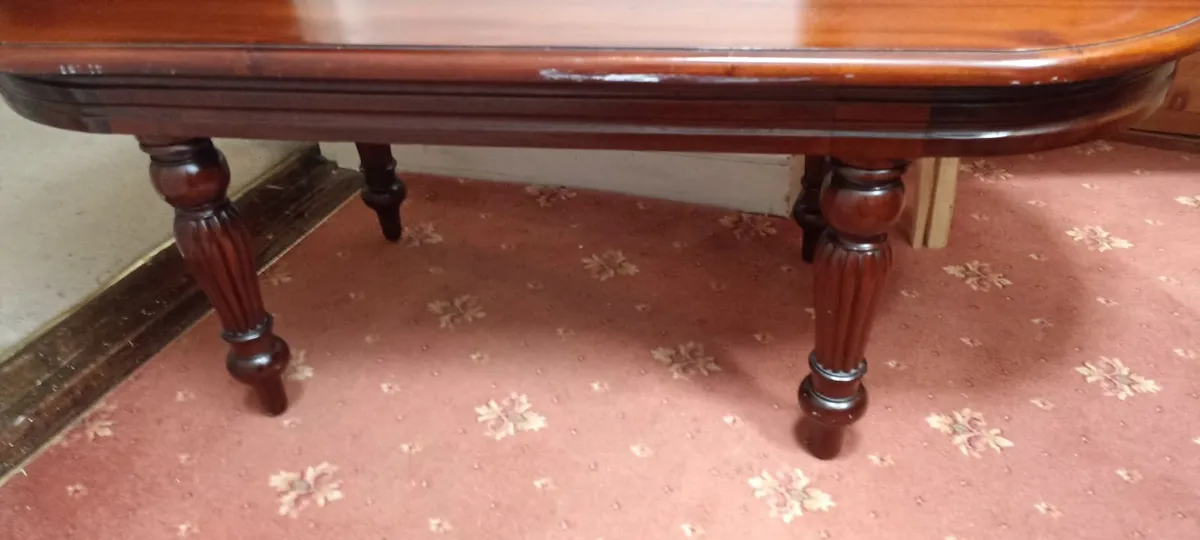 Solid Mahogany Coffee Table - Image 2