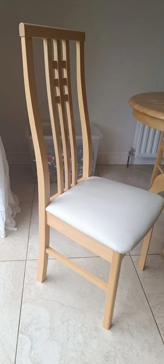 Dining Table and Six Chairs - Image 2
