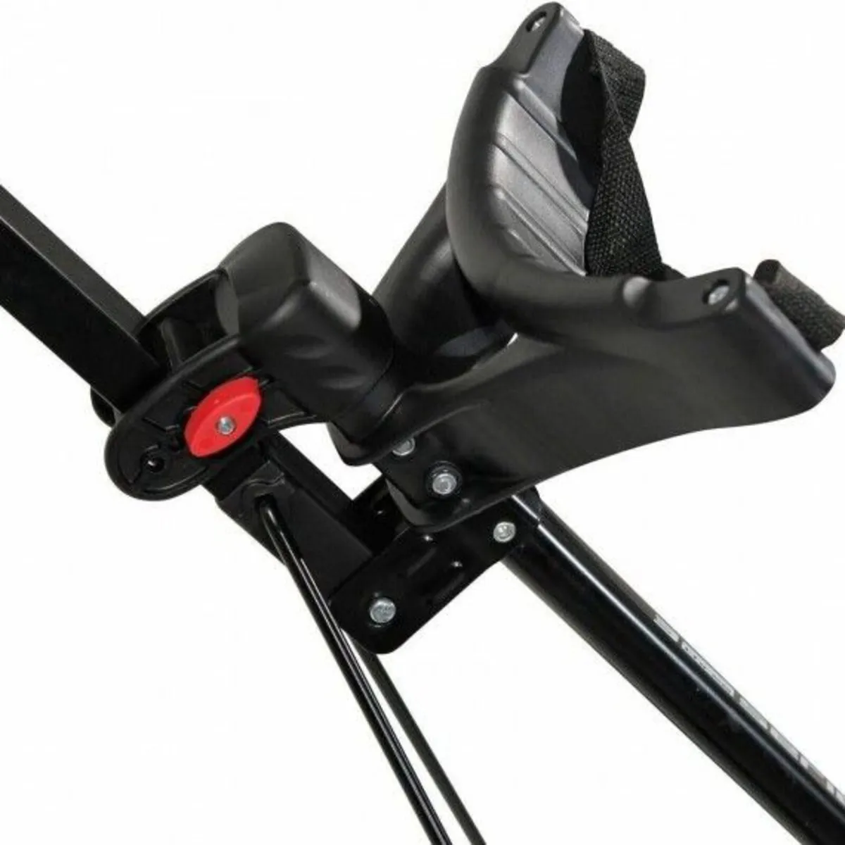 Masters 5 Series 3 Wheel Golf Trolley - Black - Image 3