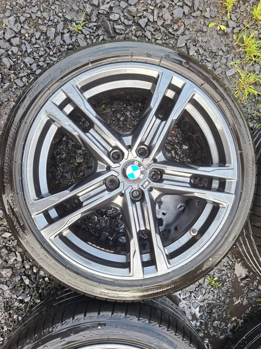 18" Genuine Bmw 1 or 2 Series M Sport Alloys with - Image 1