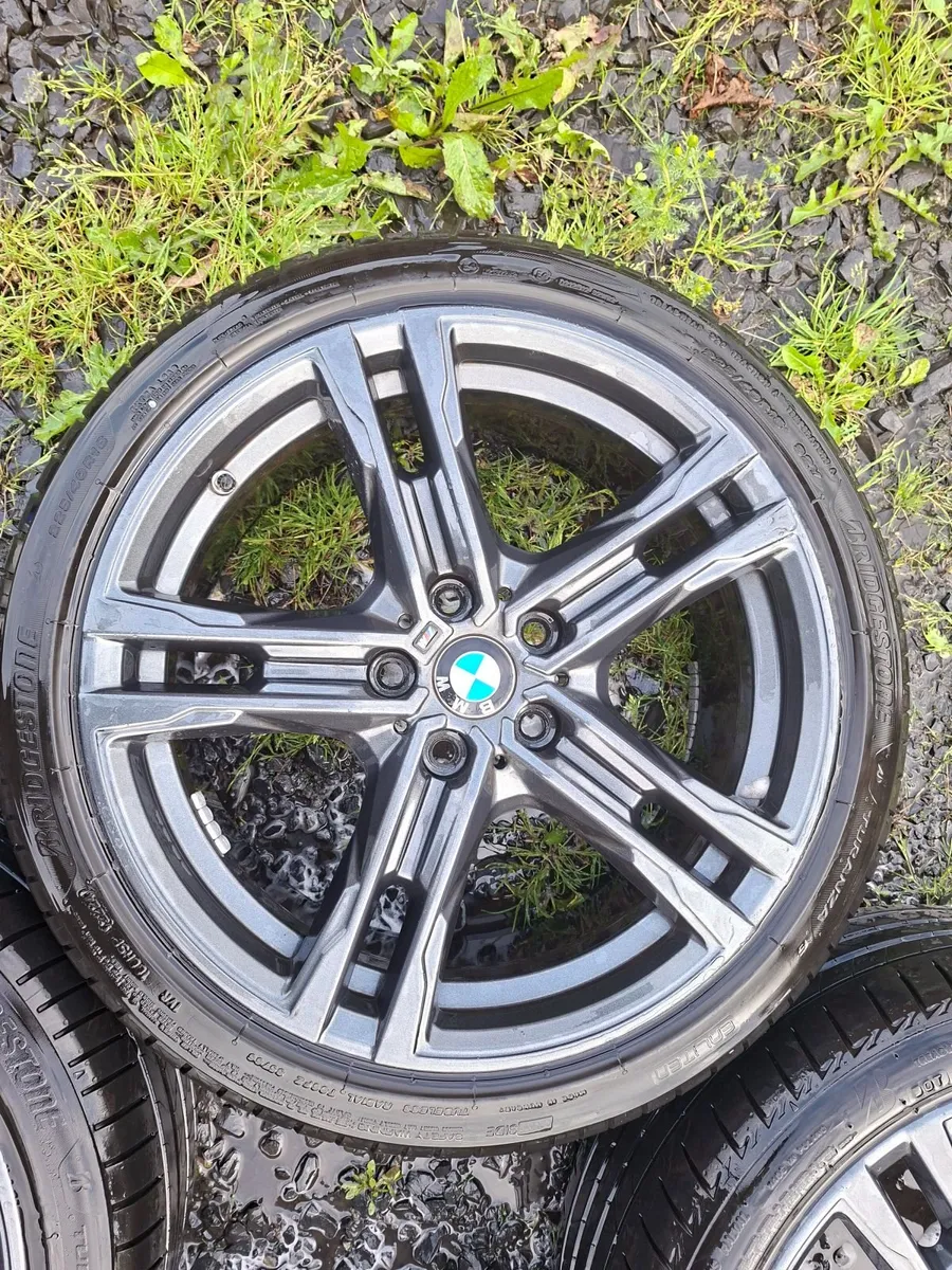 18" Genuine Bmw 1 or 2 Series M Sport Alloys with - Image 2