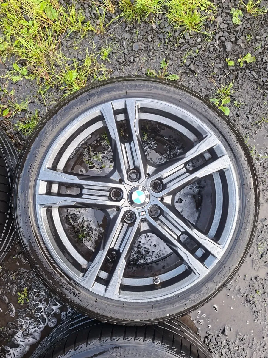 18" Genuine Bmw 1 or 2 Series M Sport Alloys with - Image 3