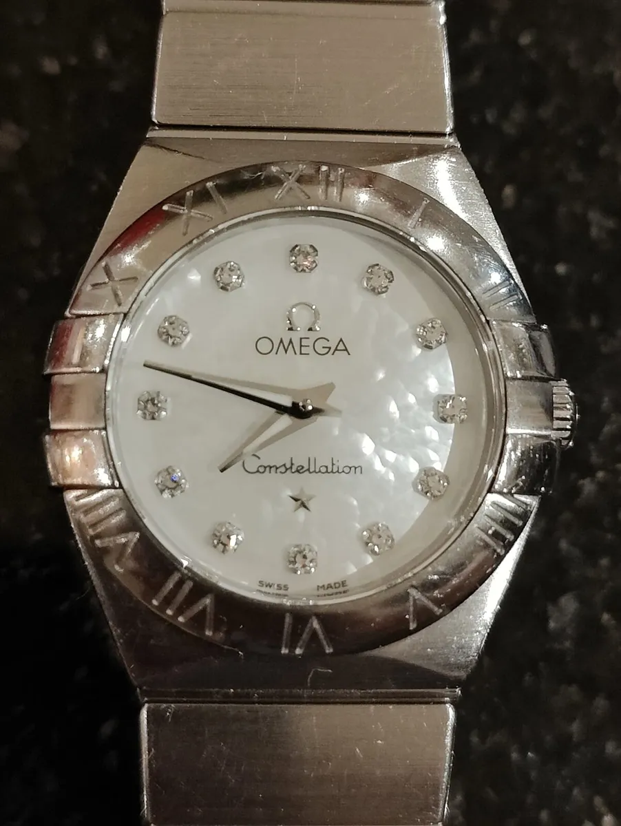 Omega ladies constellation, 24mm mother of pearl a - Image 1