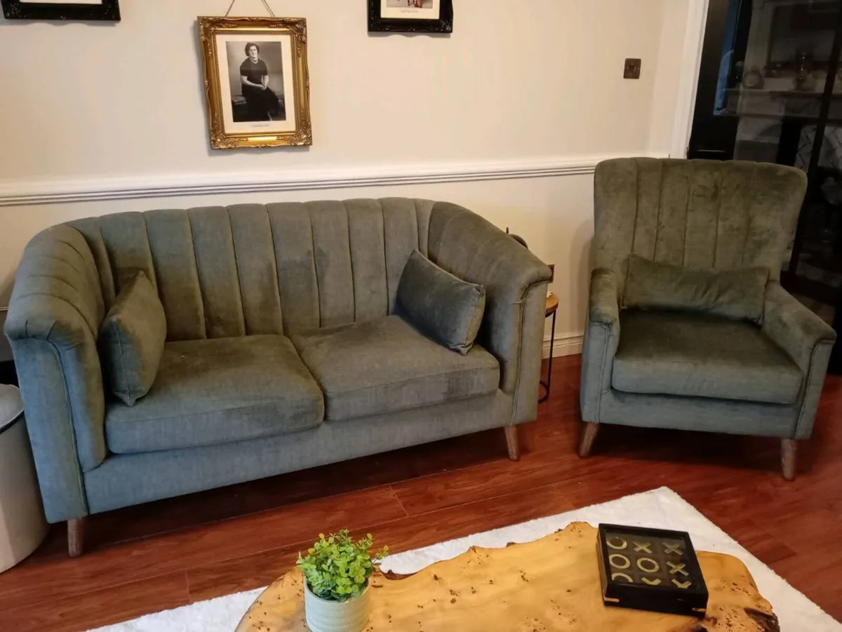 New Sofa and armchair(possible delivery) - Image 1