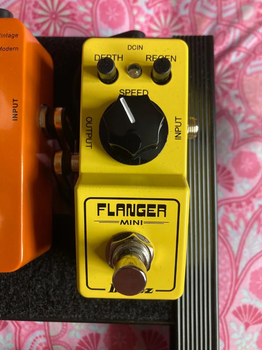 Ibanez Mini Flanger Effects Pedal