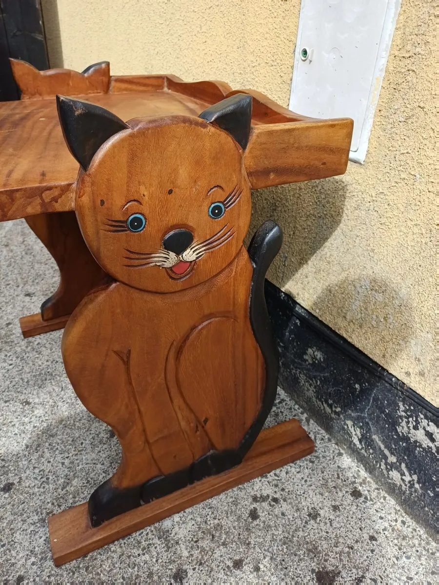 Vintage Mahogany Childs Desk - Image 1