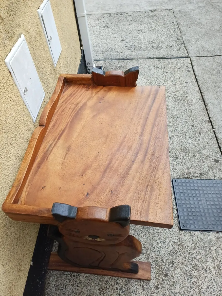 Vintage Mahogany Childs Desk - Image 2