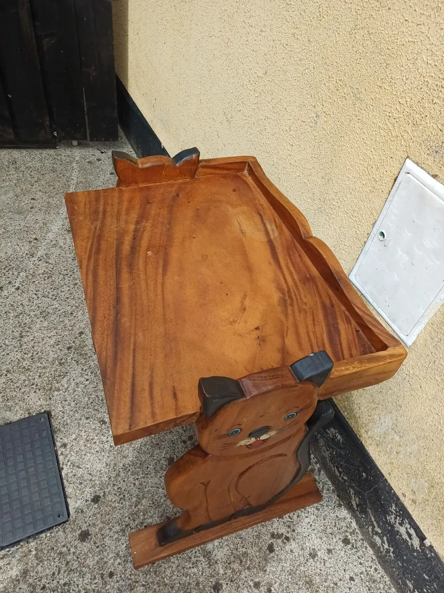 Vintage Mahogany Childs Desk - Image 3