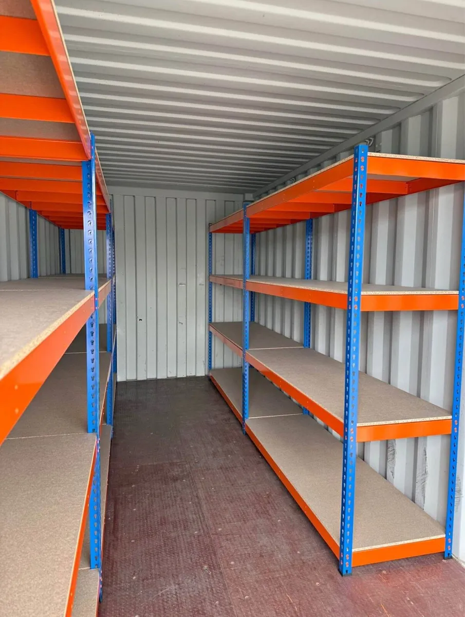 4 Tier Shelving Racking Garages Sheds - Image 2