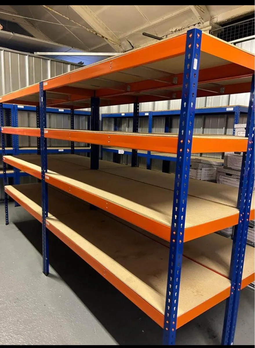 Longspan Shelving Heavy Duty 400kgs - Image 1