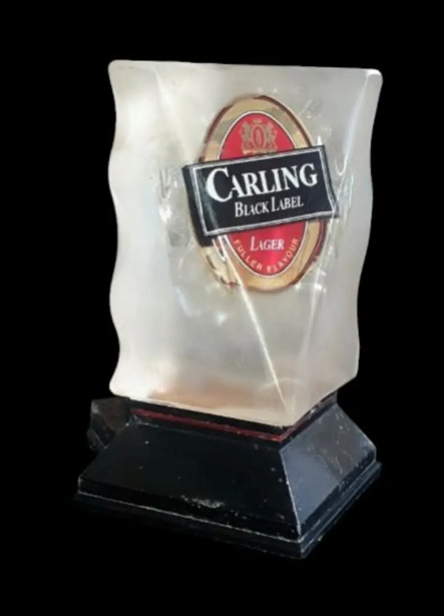 1970s Carling Black Label Pub Font/Beer Pump Head - Image 2