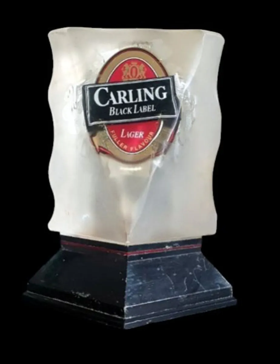 1970s Carling Black Label Pub Font/Beer Pump Head - Image 3