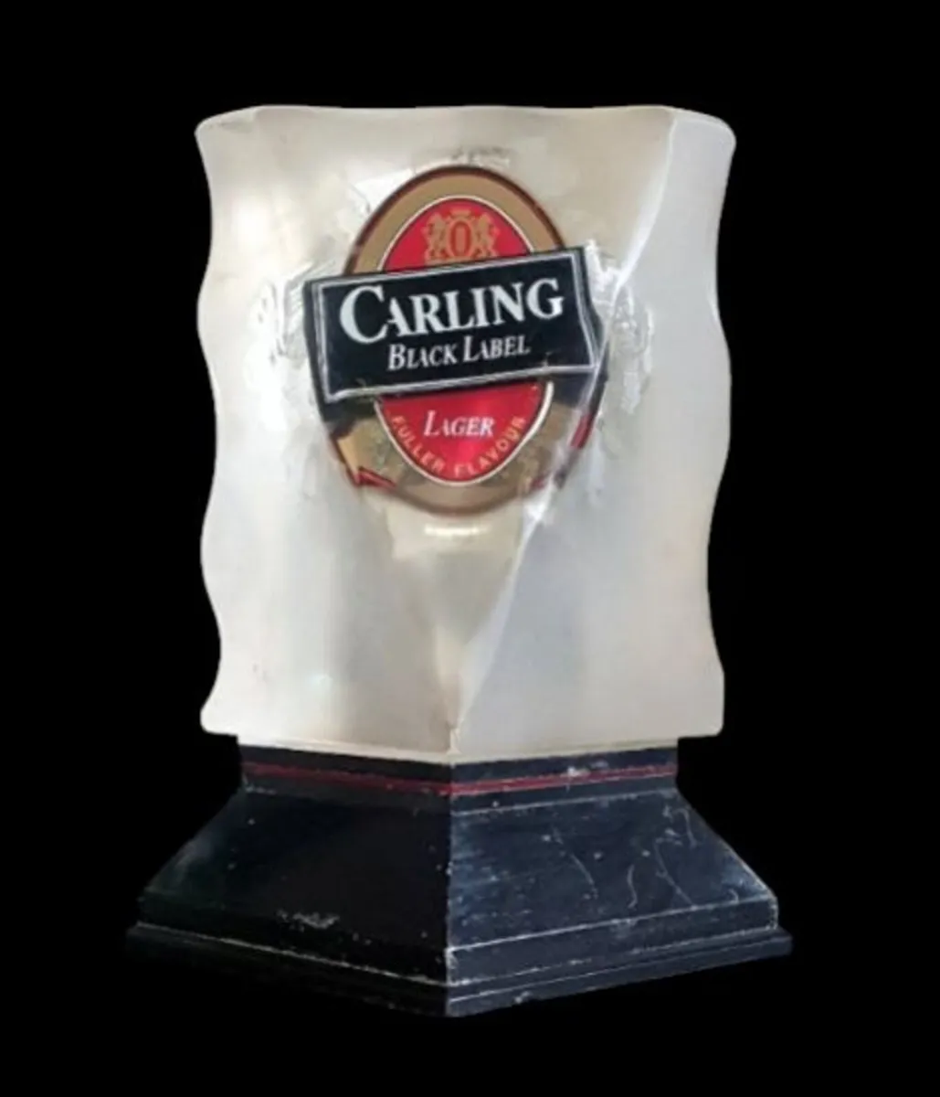 1970s Carling Black Label Pub Font/Beer Pump Head - Image 4