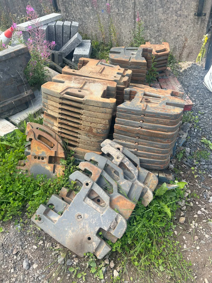 Tractor Weights - Ideal for Mooring A Boat