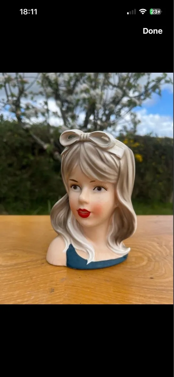 1960s Relpro Japan Head Vase - Image 2