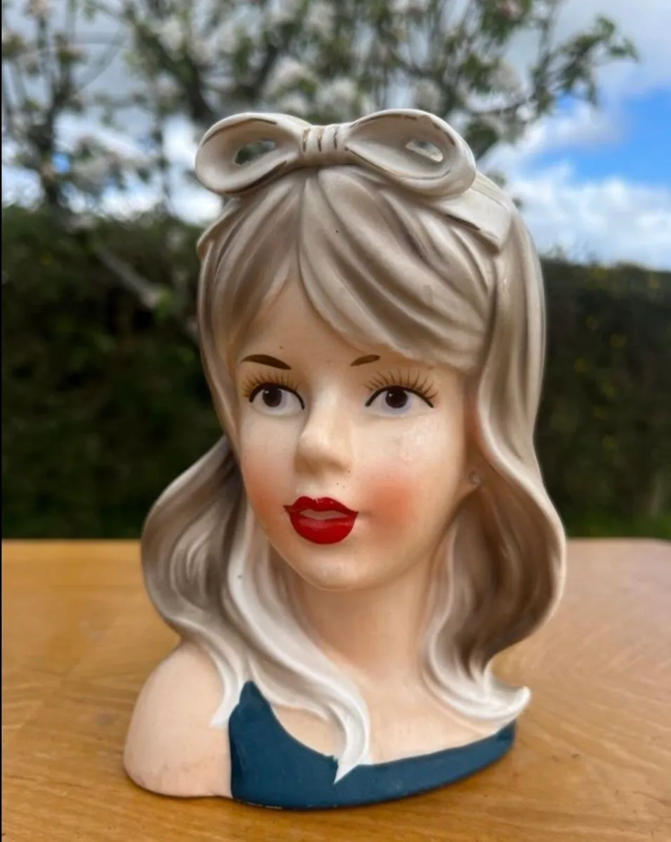 1960s Relpro Japan Head Vase - Image 3