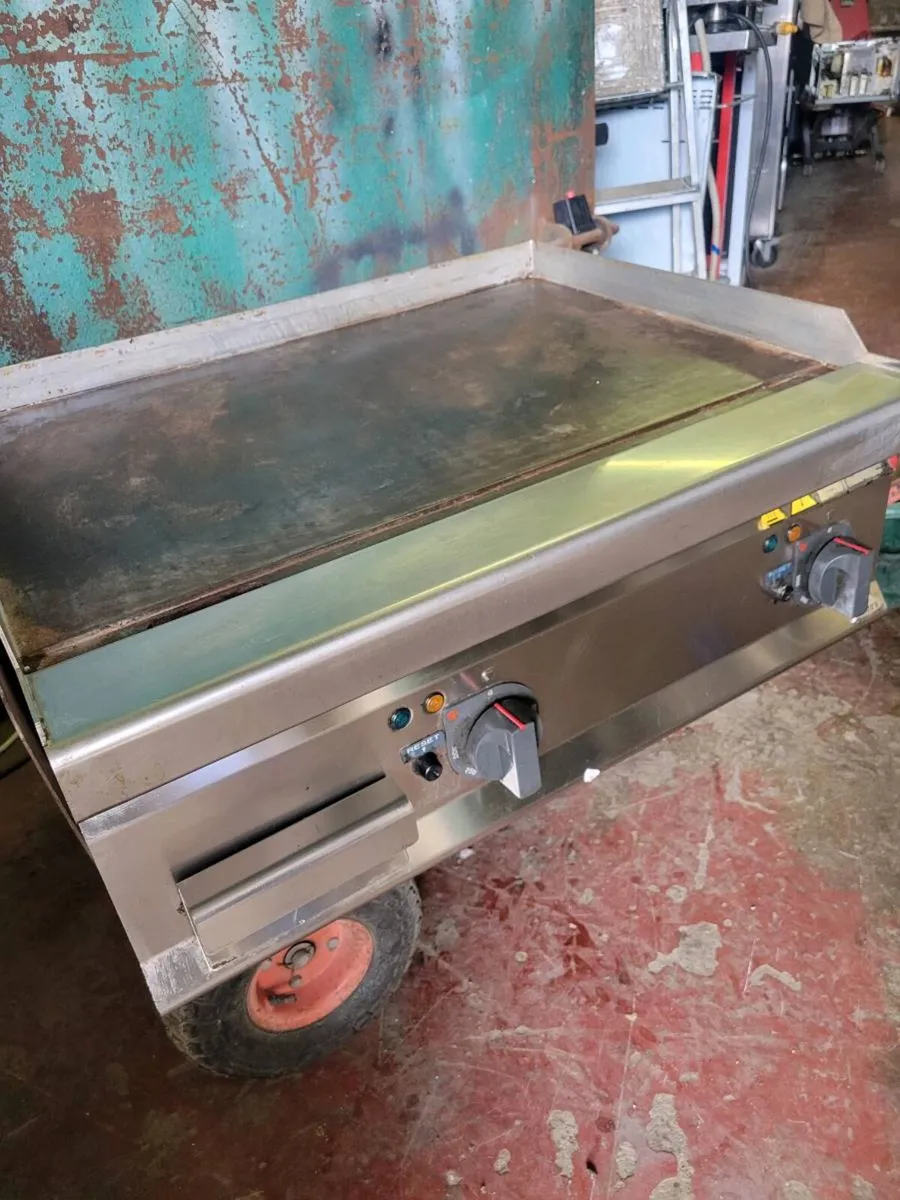 Grill Electric Griddle BERTOS E7FL8BP2 - Image 1