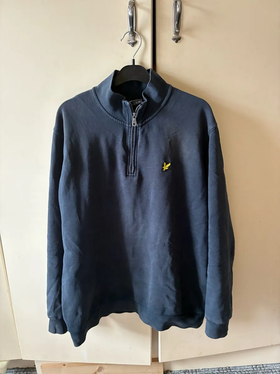 lyle&scott men’s half zip - Image 1