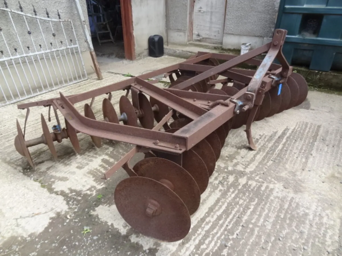 Ransomes 10FT Mounted Disc Harrow - Image 1