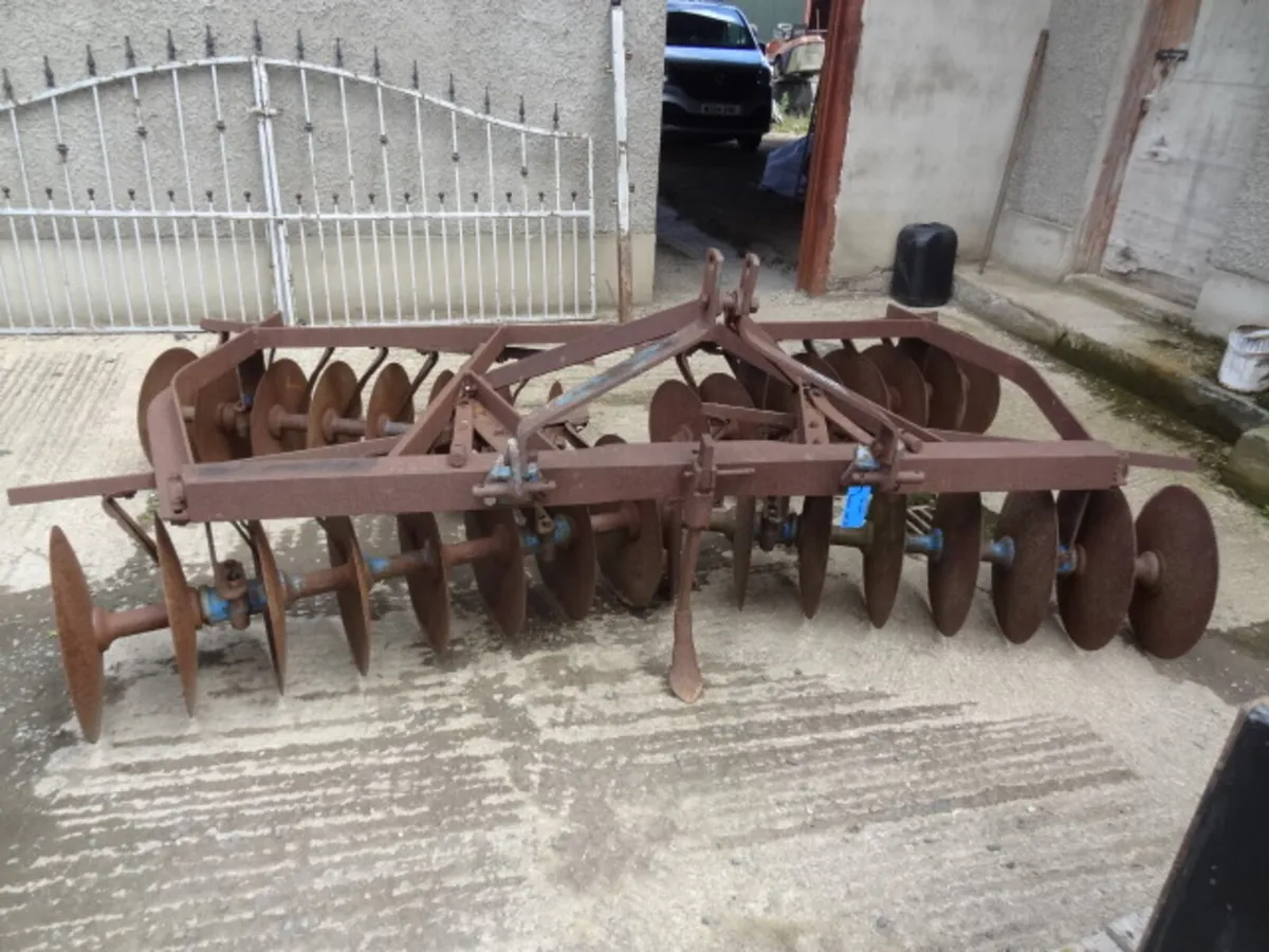 Ransomes 10FT Mounted Disc Harrow - Image 2