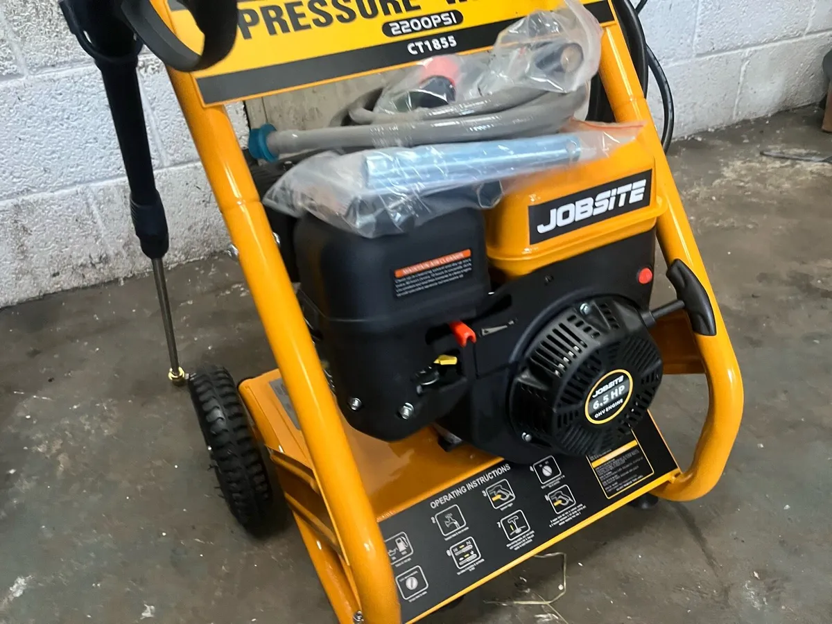 Jobsite 2200PSI Petrol Pressure washer - Image 4