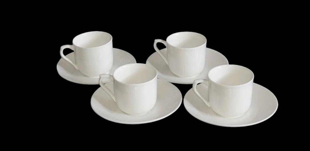 Pristine Harrods Coffee/Espresso Cup & Saucer Set - Image 2