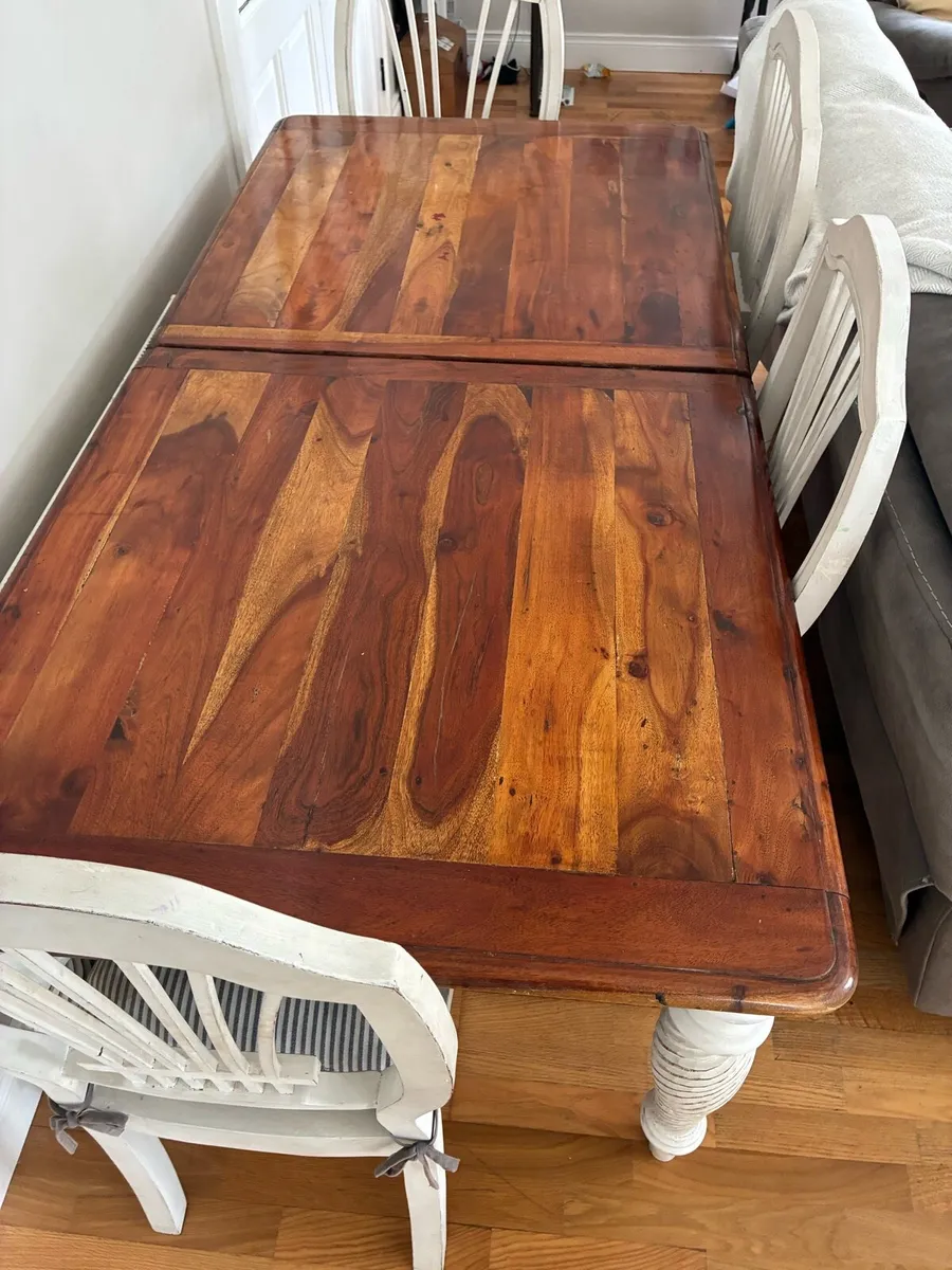 Dining table and chairs - Image 4