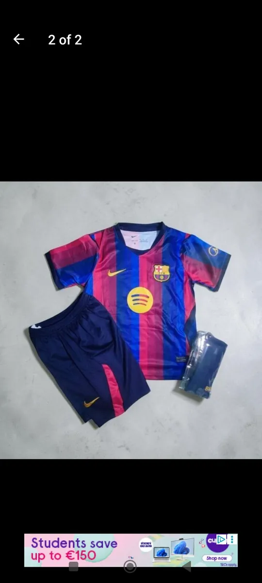 BARCELONA ( LAMINE YAMAL 10 )SIZE :6/7, 7/8 ,10/11 - Image 2