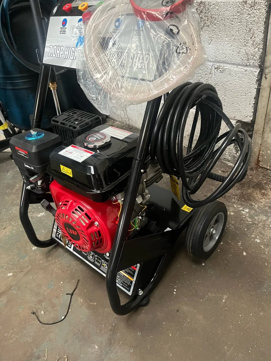 Pro-Clean 7hp Petrol High Pressure Washer - Image 1