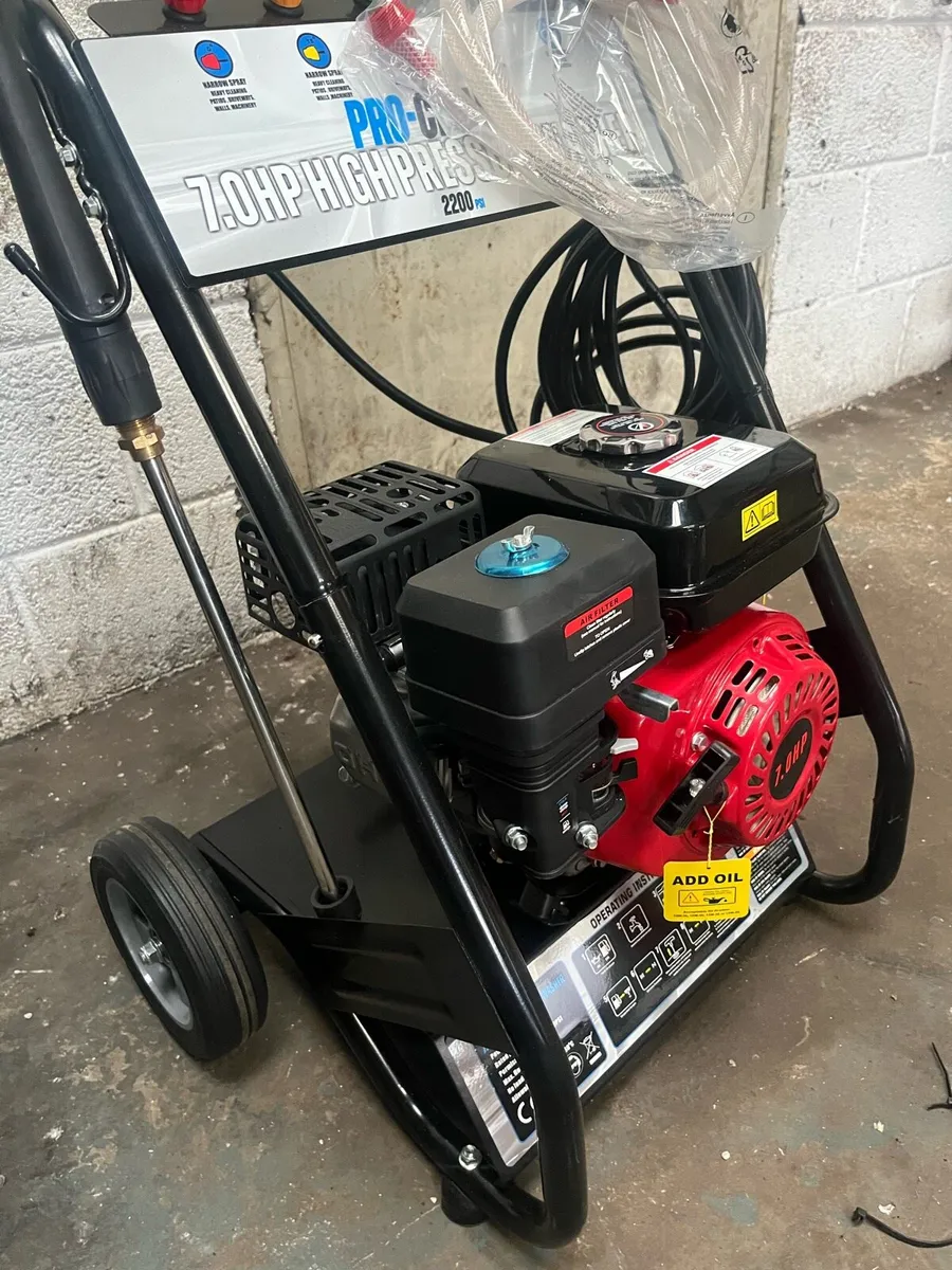 Pro-Clean 7hp Petrol High Pressure Washer - Image 2