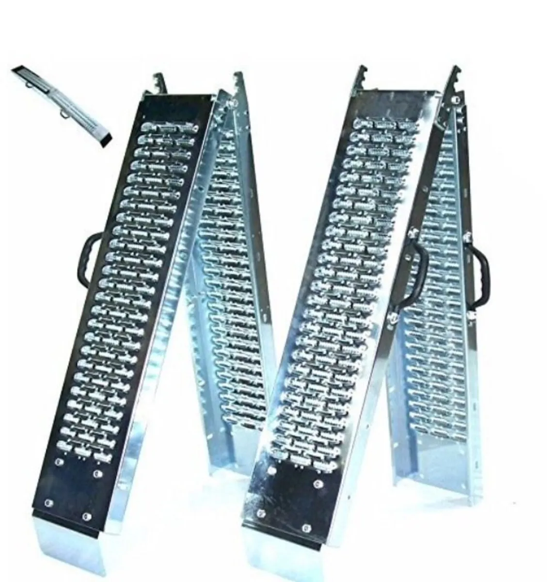 6FT 400KG FOLDING LOADING RAMPS ..FREE DELIVERY - Image 2