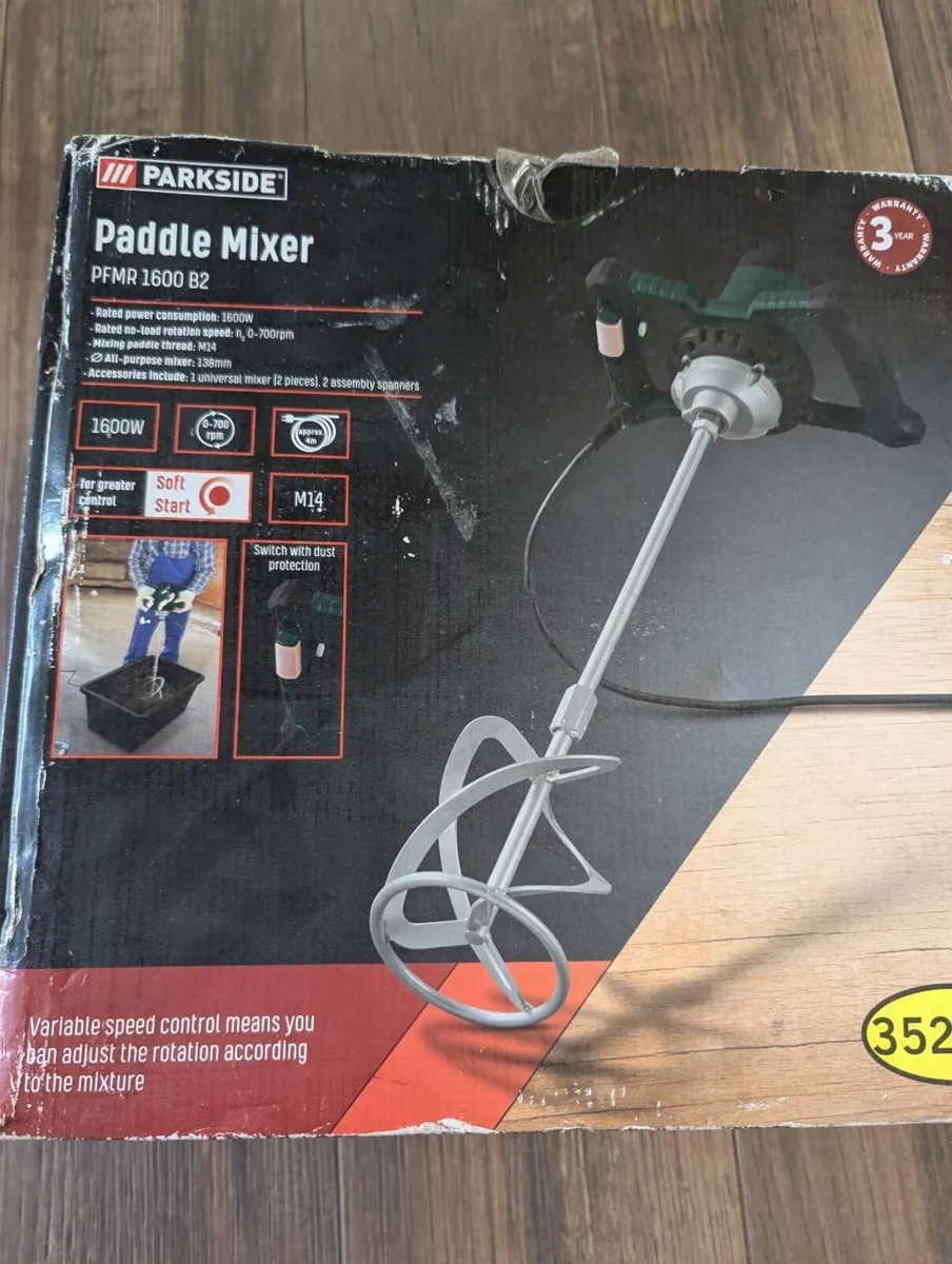 Brand New Paddle Mixer - Image 2