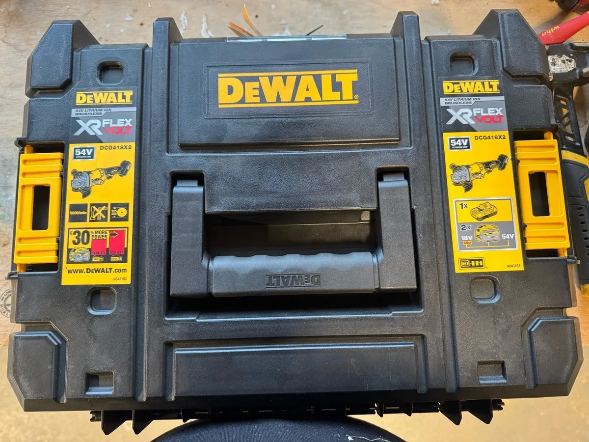 DEWALT 54v flex volt grinder - Image 1