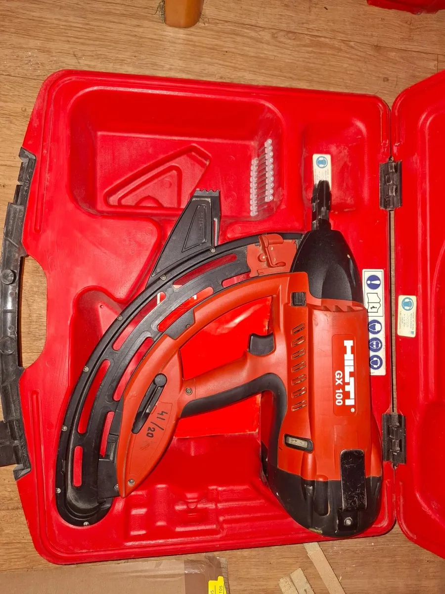 Hilti gx100 nail gun - Image 1