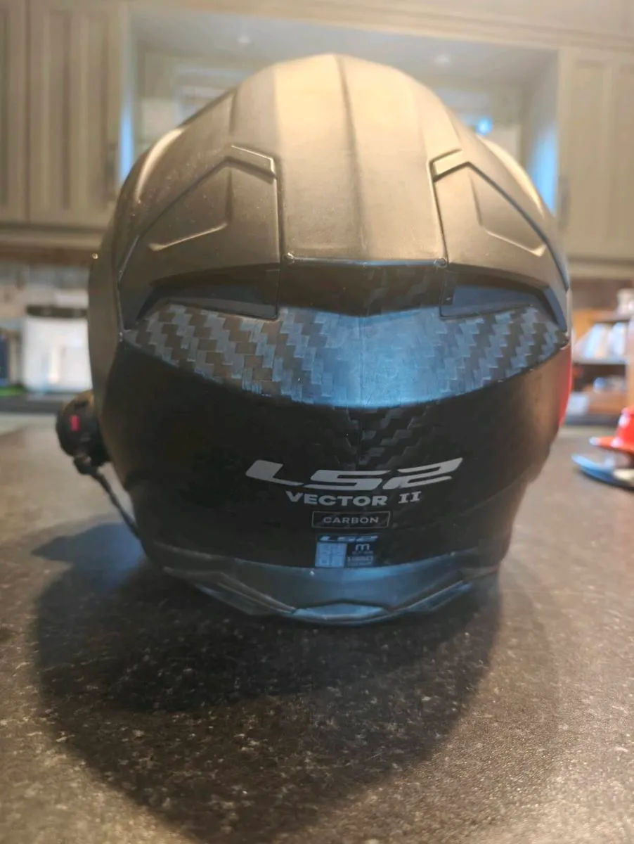 LS2 Carbon Fibre Helmet - Image 3