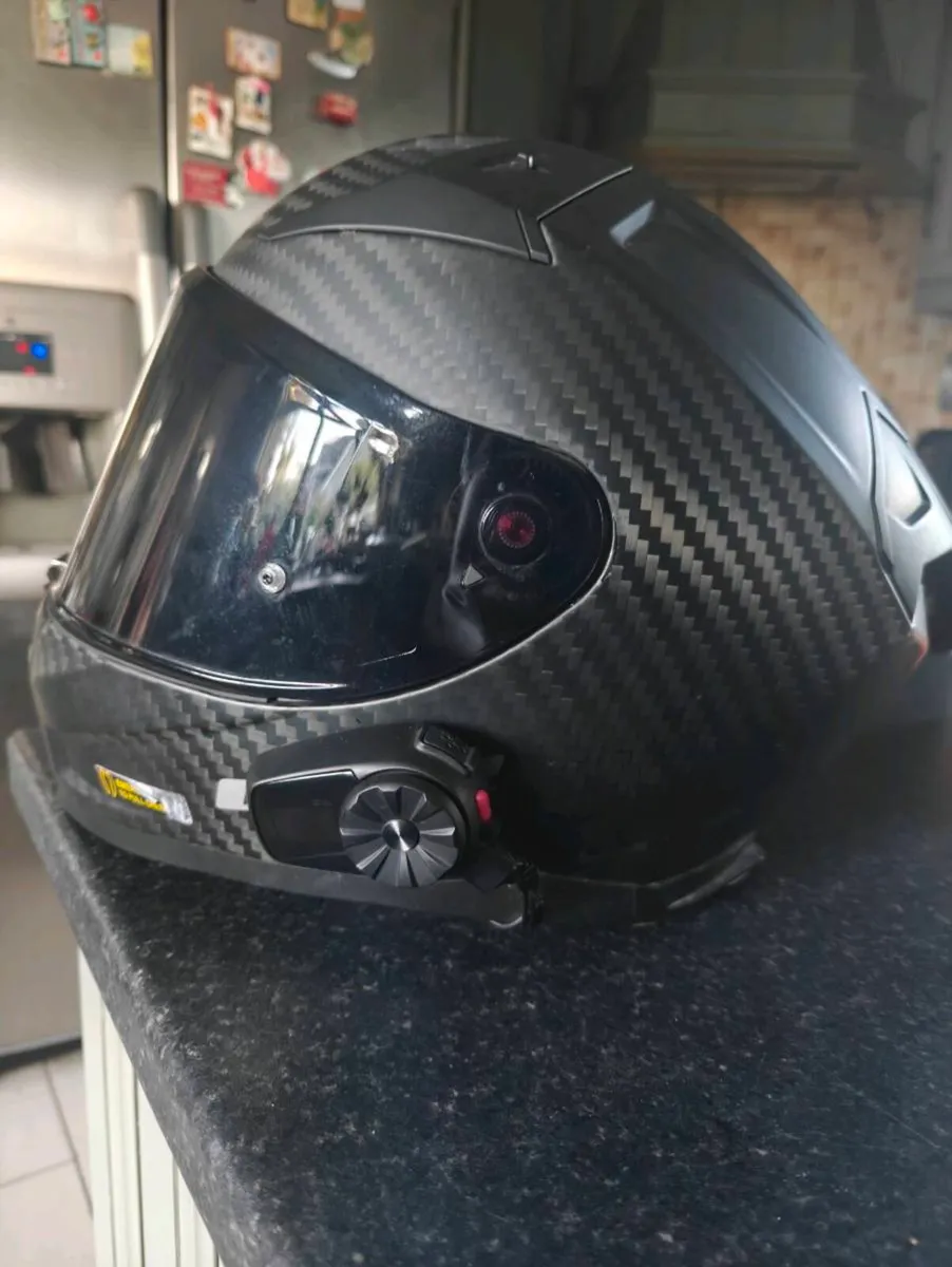 LS2 Carbon Fibre Helmet - Image 4