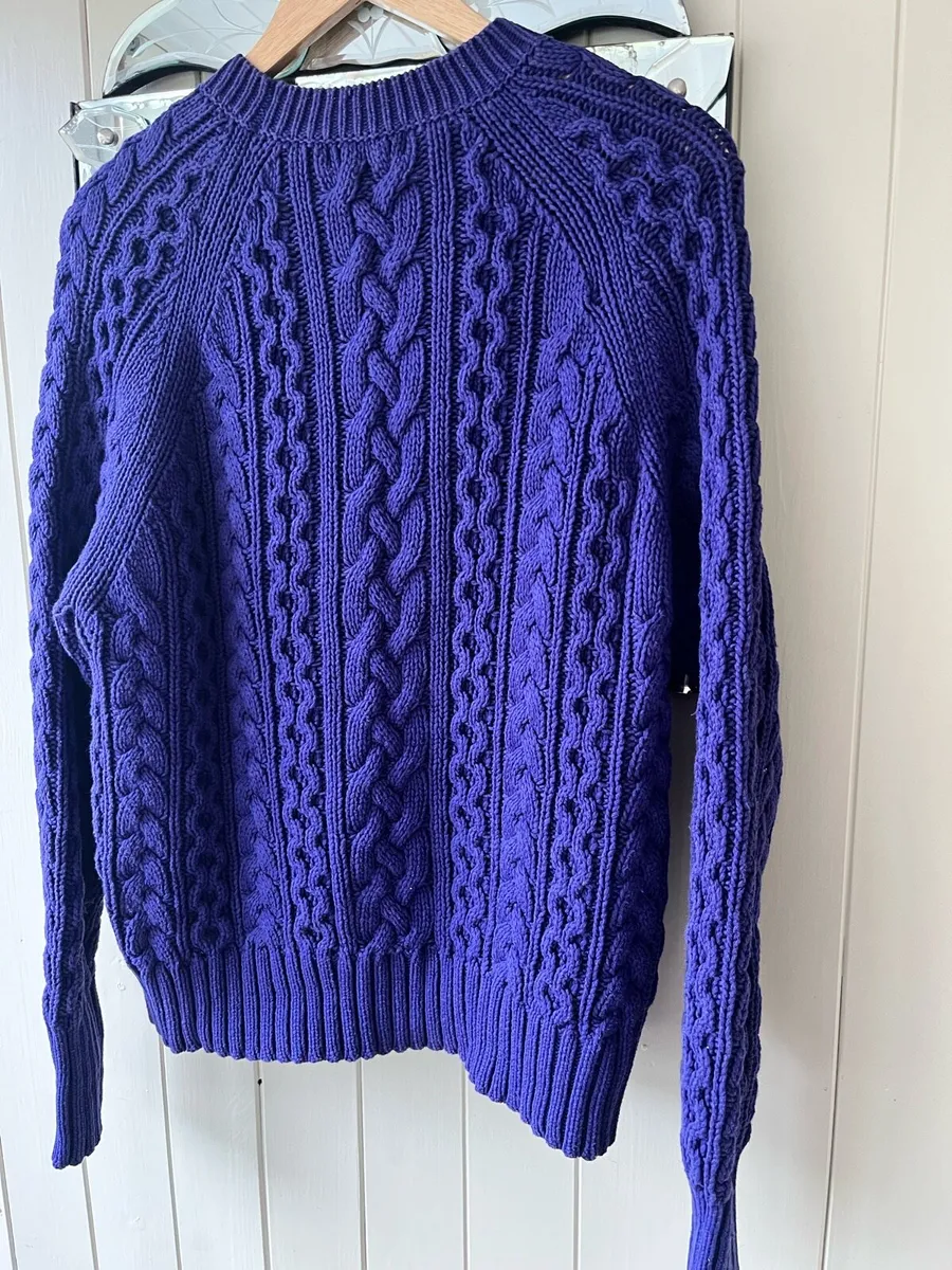 Autograph purple jumper - Image 1