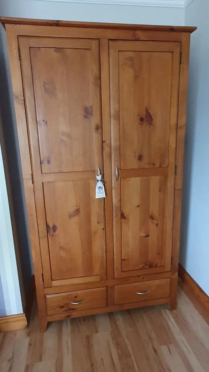 Wardrobe- solid pine - Image 1