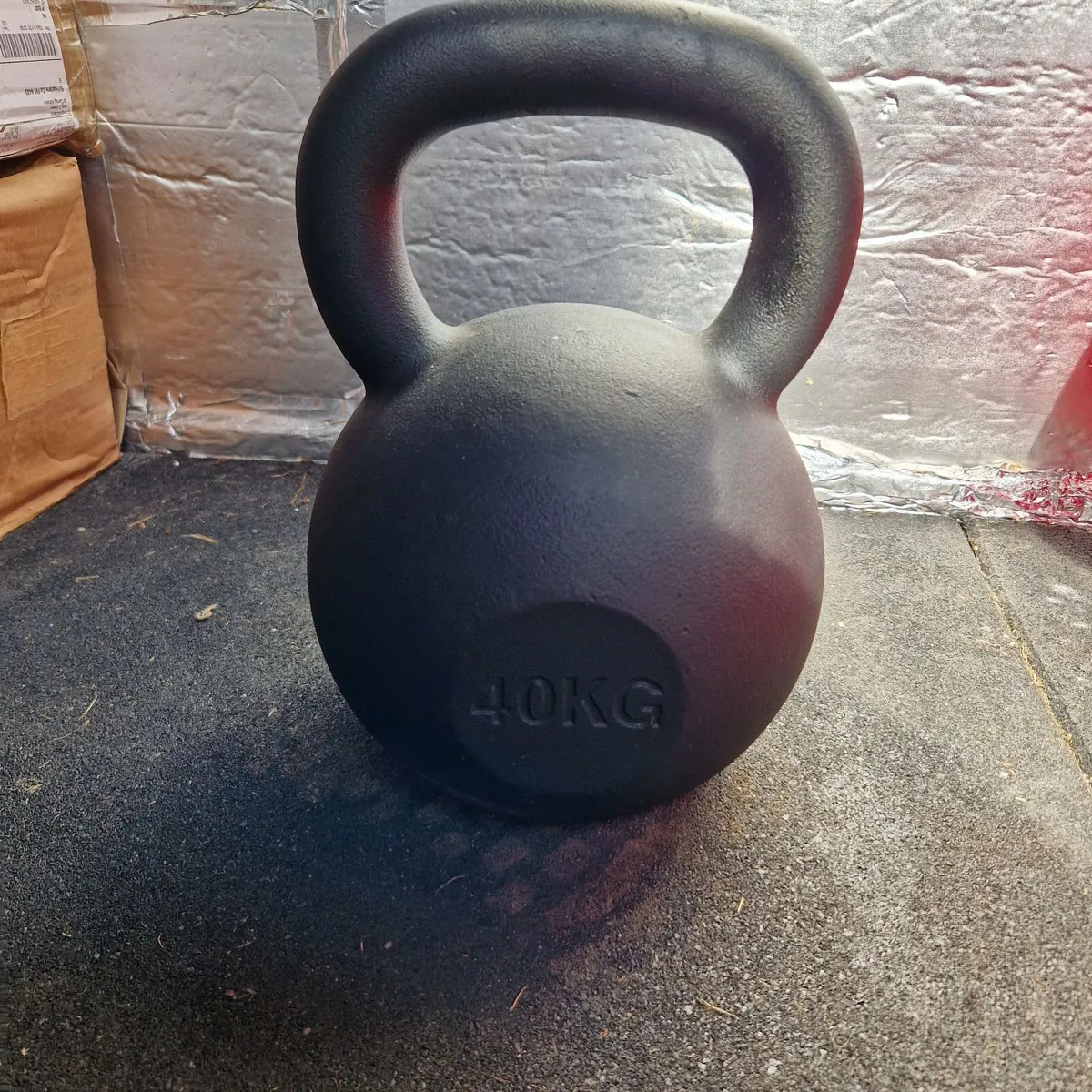 Brand New 40kg Cast Iron Kettlebell