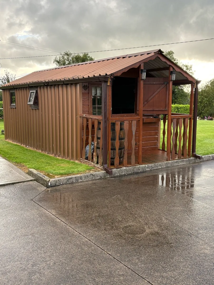 Garden shed 20ft by 8ft - Image 1