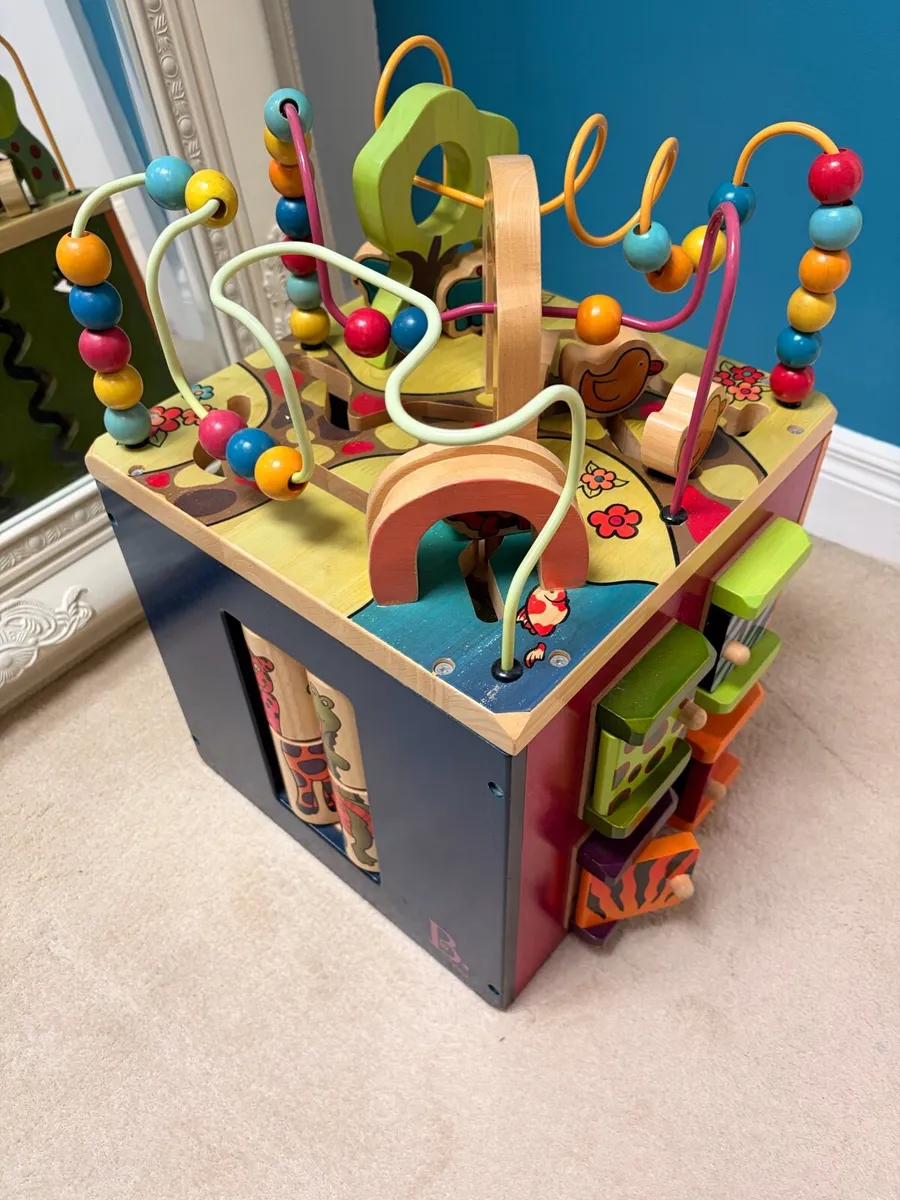 Zany Zoo Baby Wooden Educational Toy - Image 1