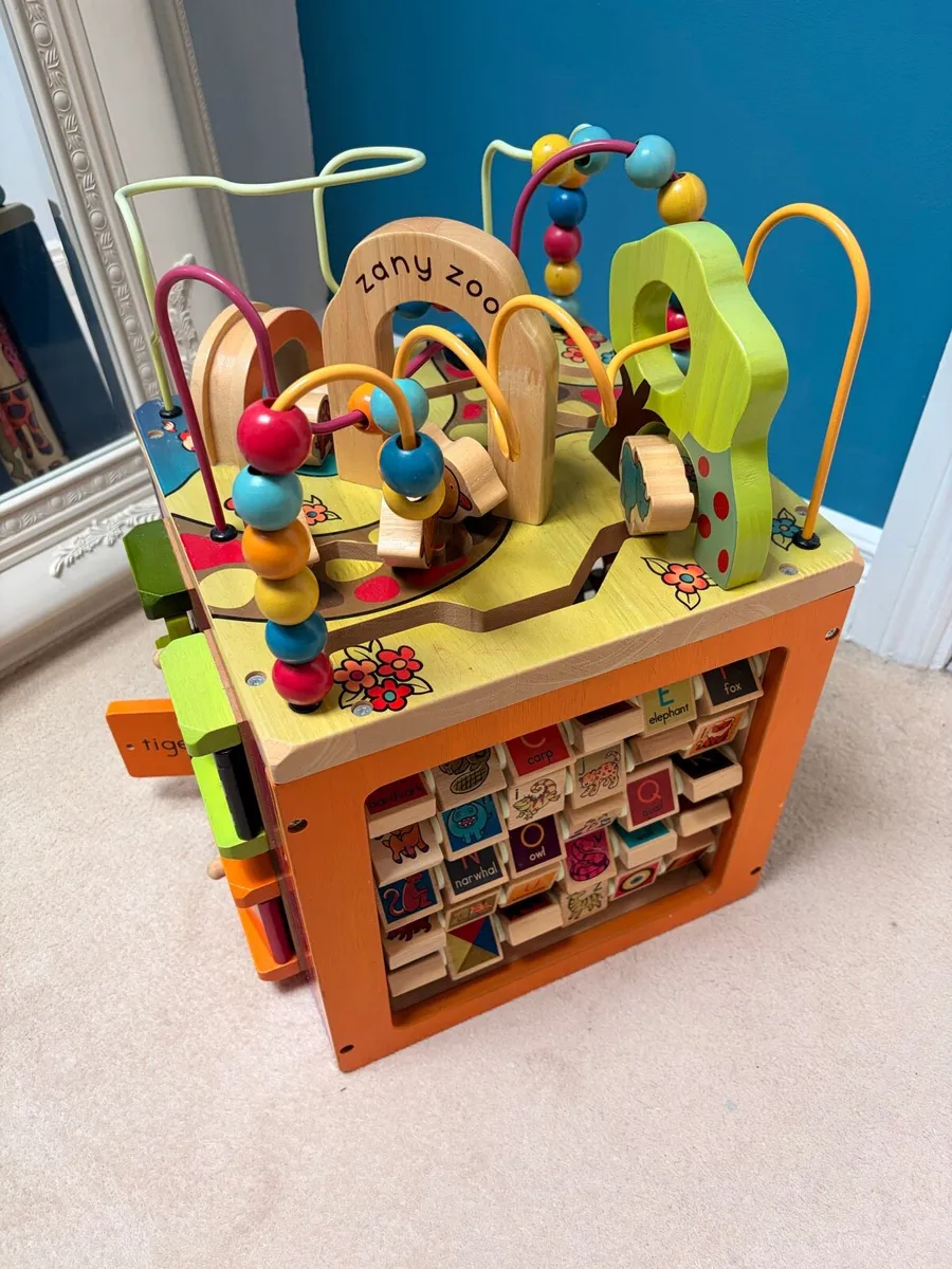 Zany Zoo Baby Wooden Educational Toy - Image 2