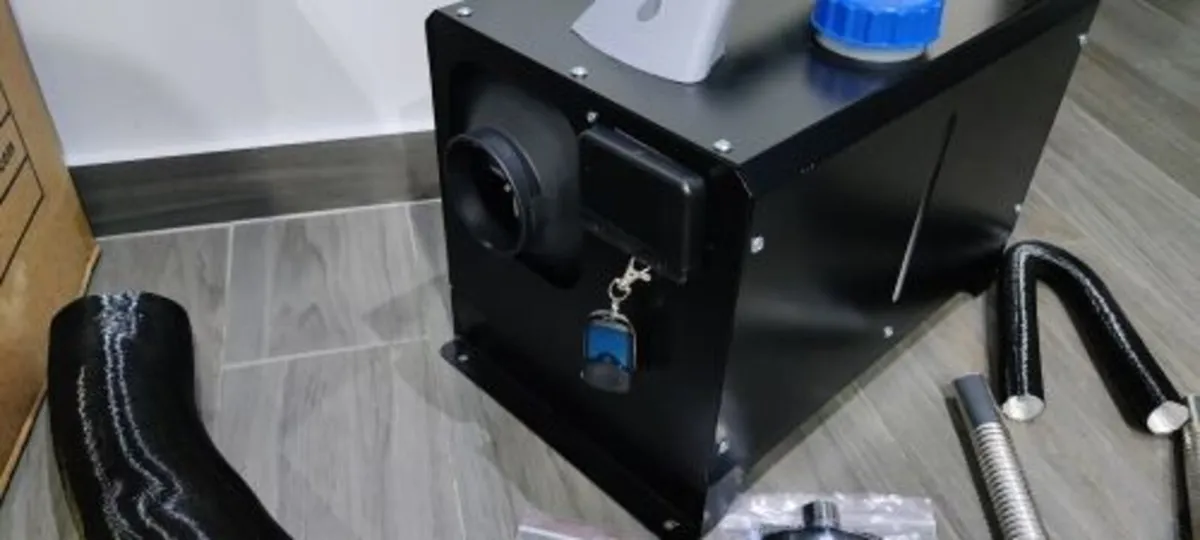 8kW Diesel Kerosene heater for van or garage - Image 1