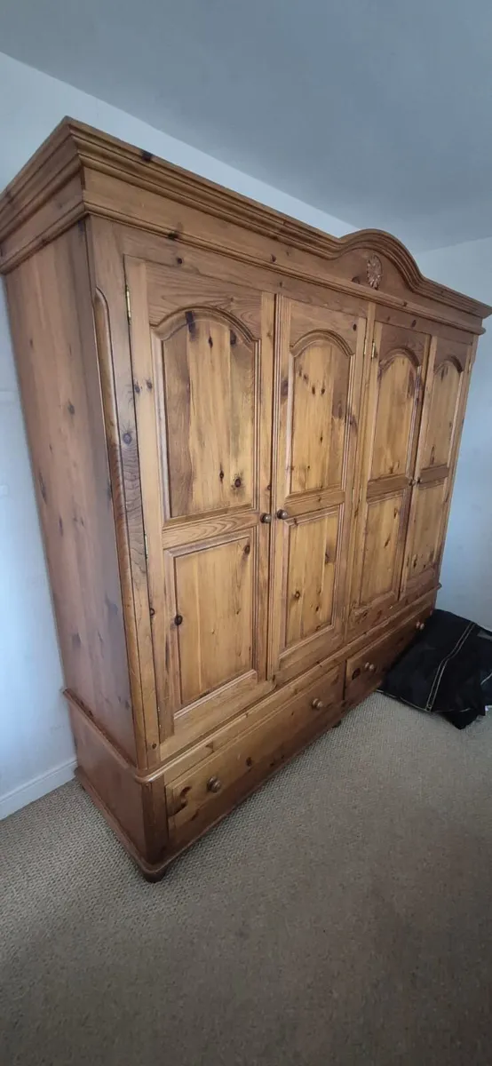 Bed frame and Wardrobe - Image 3