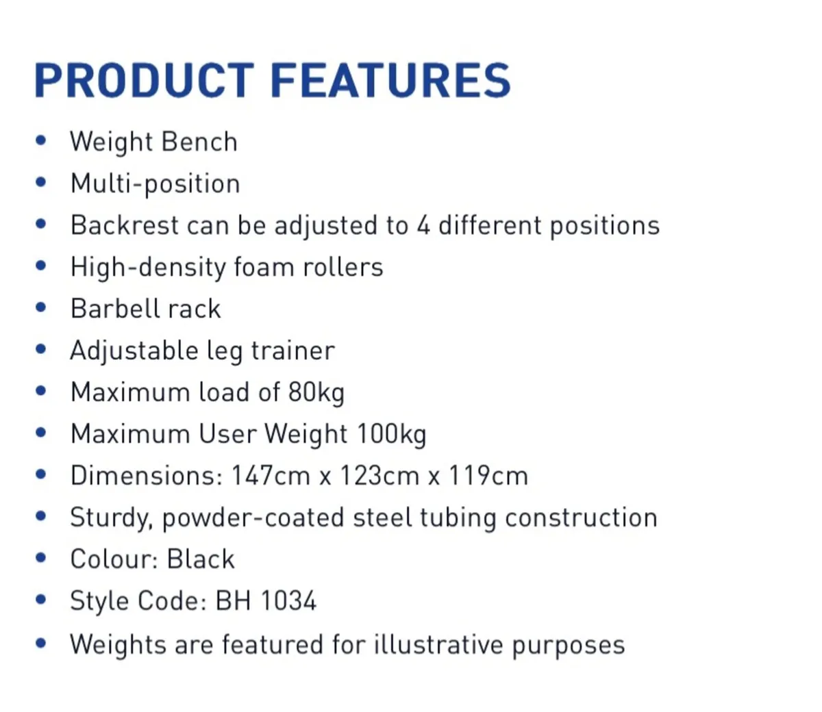 Weight Bench Gym - Image 2
